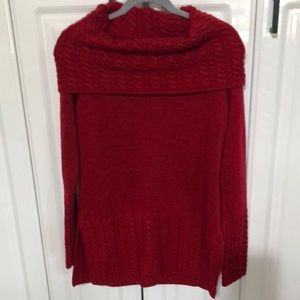 Ellen Tracy, Size Large  Red Sweater, EUC